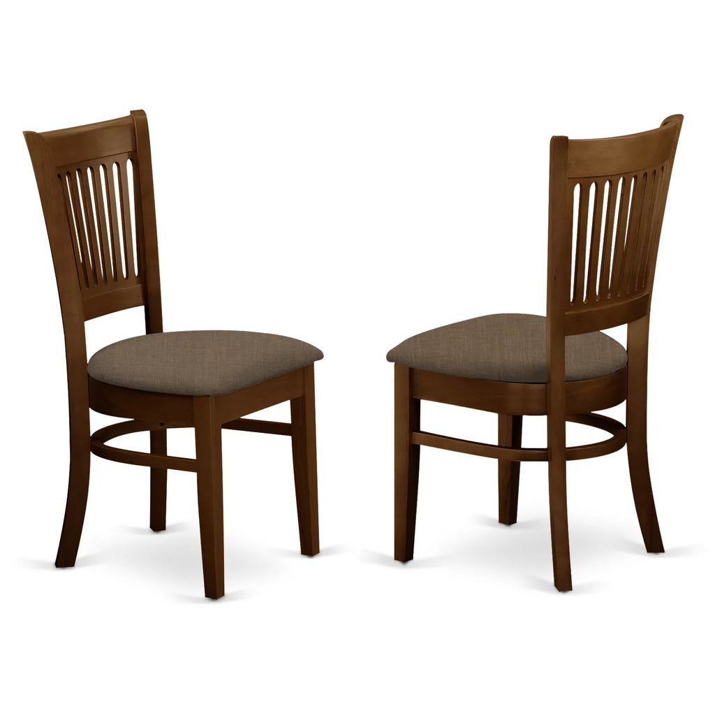 7-piece Wood Dining Room Set in Espresso A642