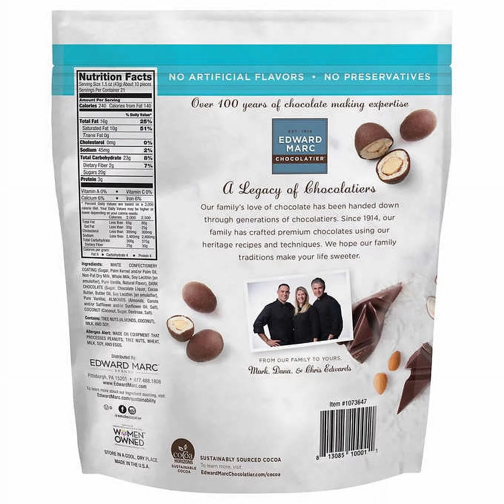 Coconut Almonds with Dark Chocolate 32 oz. Y45116