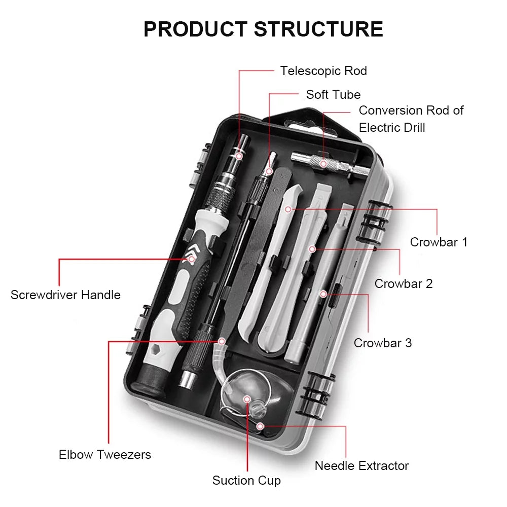 115-In-1 Household Toolbox Set C4258
