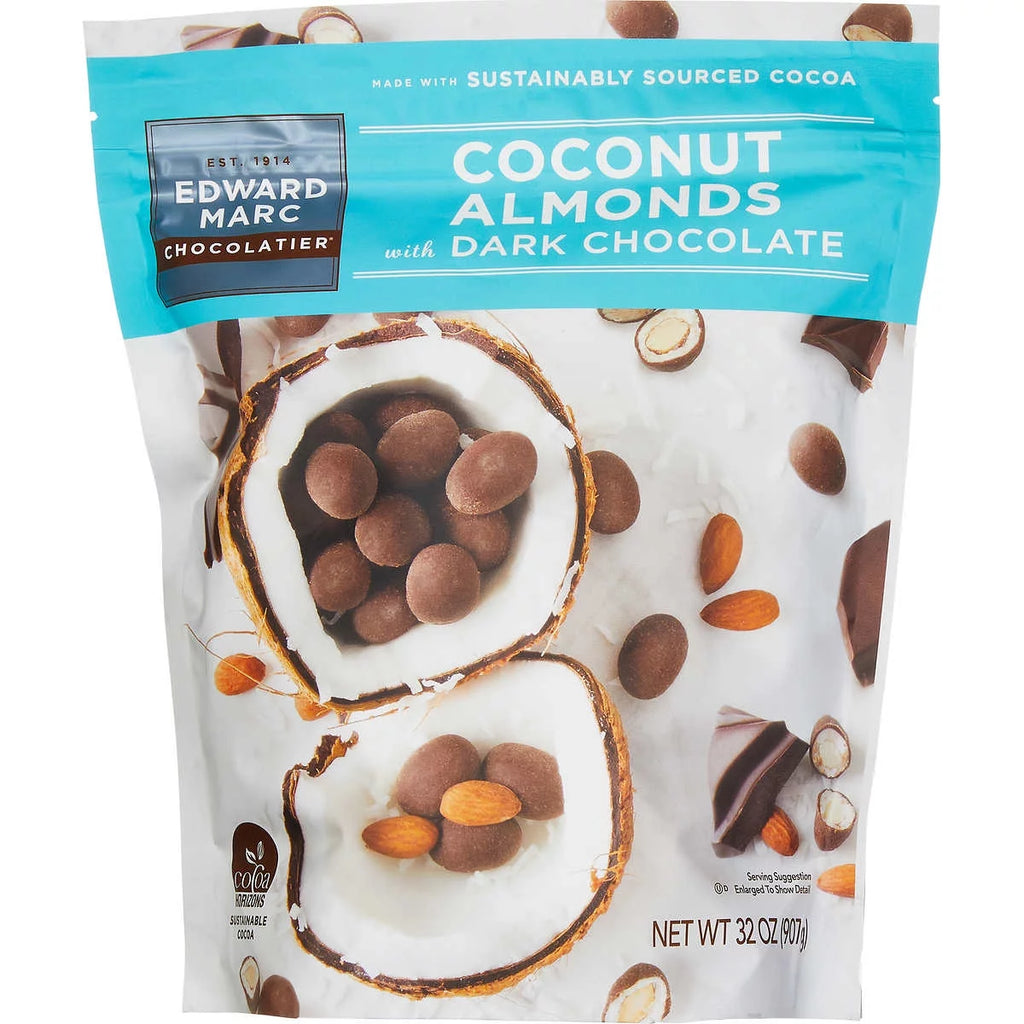 Coconut Almonds with Dark Chocolate 32 oz. Y45116