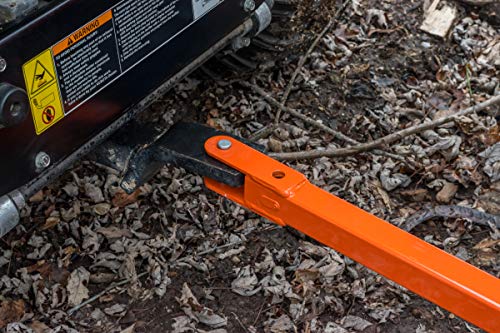 Orange Black Steel Dump Cart R611599