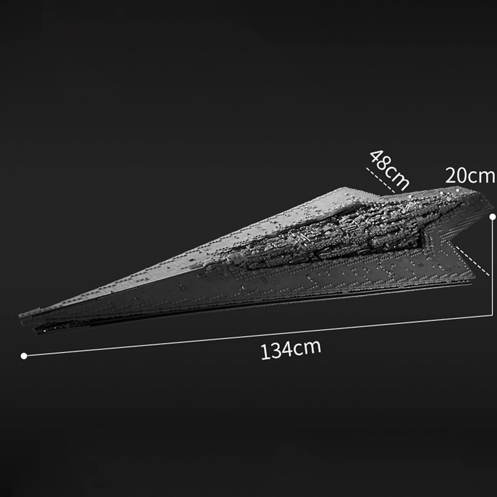 7550+ pcs UCS Imperial Destroyer Model, 52.7 x 18.8 x 7.8 inches H2504