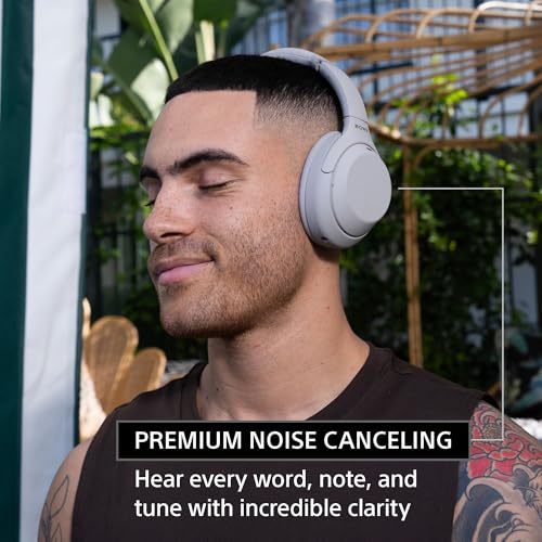 Black Wireless Noise Canceling Overhead Headphones X68066