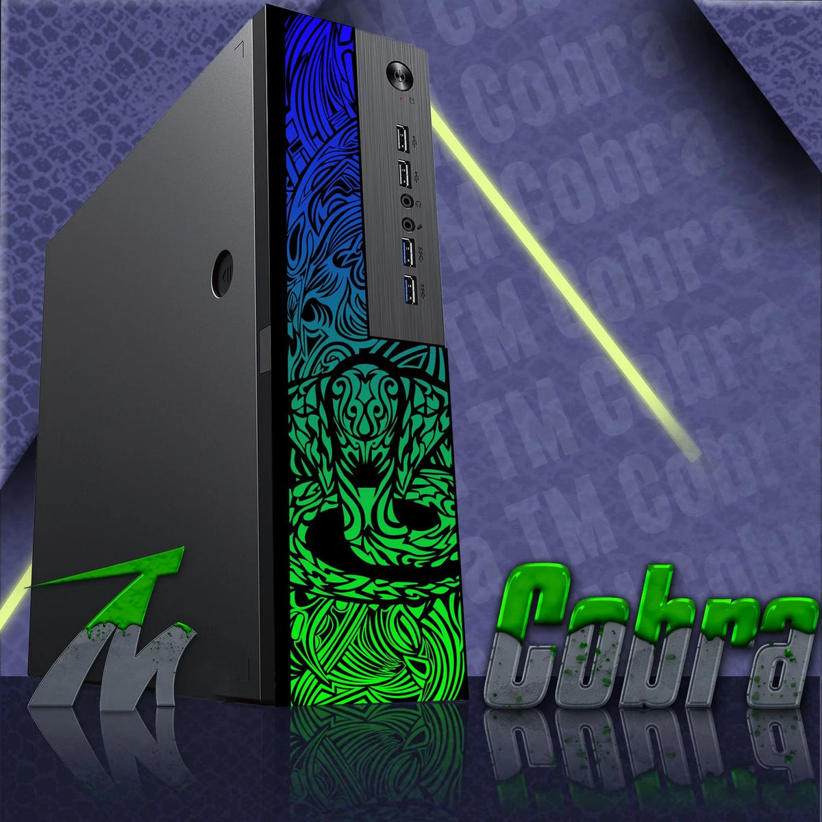 Restored Gaming Desktop PC, Intel Core i5 12th Gen, AMD RX 550, 16GB RAM, 1TB SSD, 4TB HDD, 24 Inch LED Monitor, Win 11 Home (Refurbished) C8298