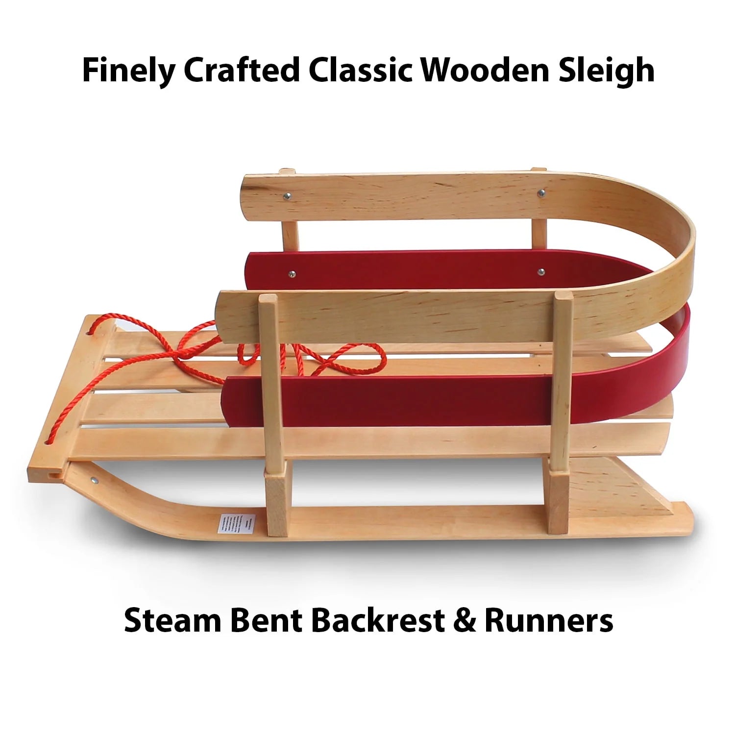 Wood Toddler Sled W4586