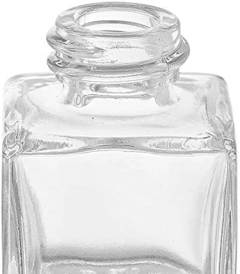 (Set of 12) 0.5 oz Glass Cube Salt and Pepper Shakers B721331