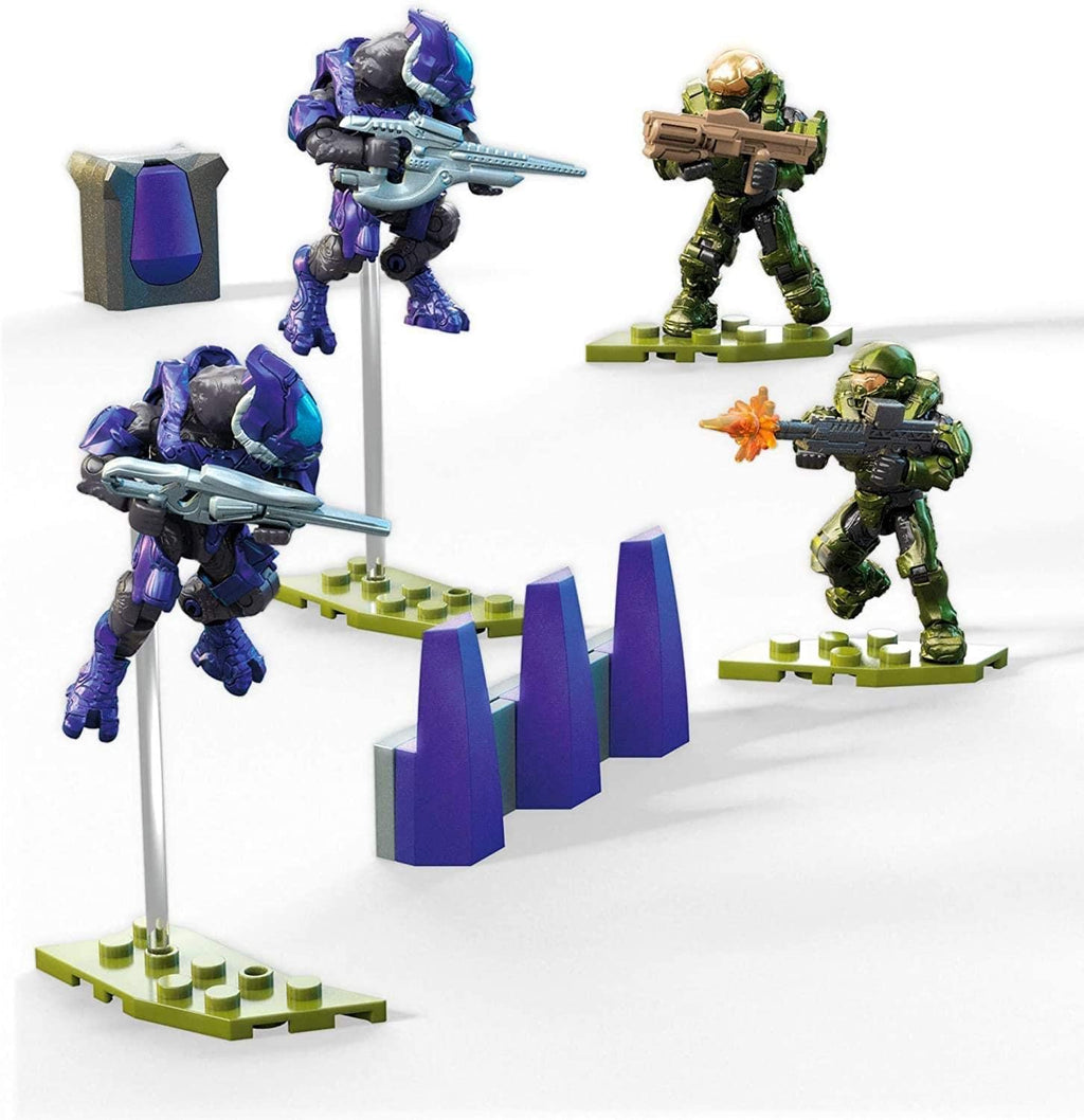 Mega Construx Halo Spartan-IV Team Battle Micro Action Figure Building Set M569
