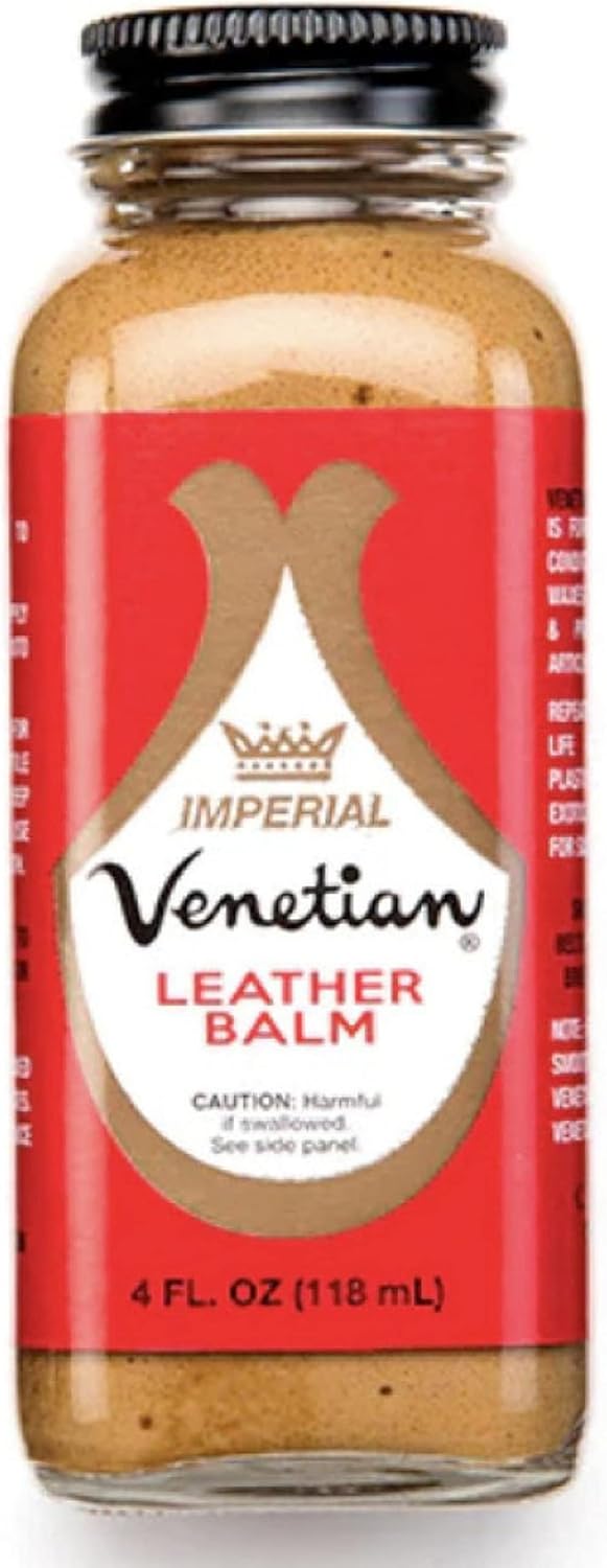 Leather Balm - 4 oz - Light Brown J43191