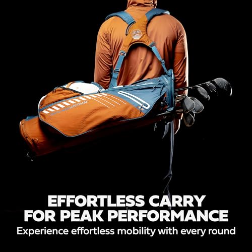 14-Way Golf Stand Bag with Full-Length Pockets and Adjustable Straps R487987