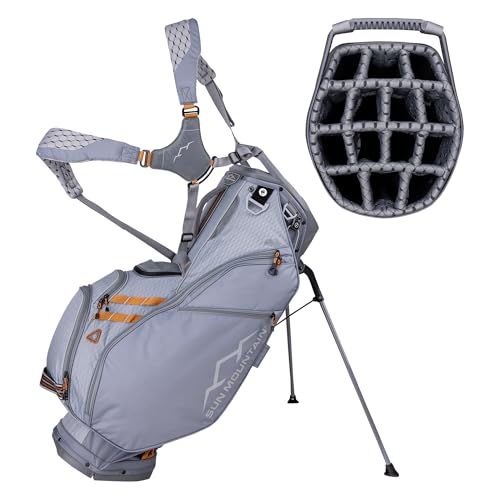 14-Way Golf Stand Bag with Full-Length Pockets and Adjustable Straps R487987