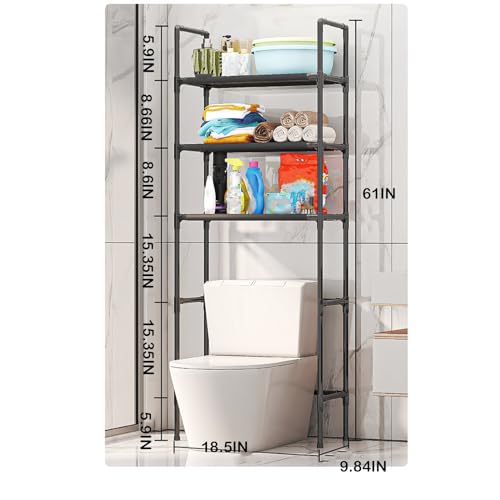Stainless Steel 3-Layer Bathroom Shelves K719975