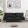 Futon Sofa Bed with Removable Armrests G208693