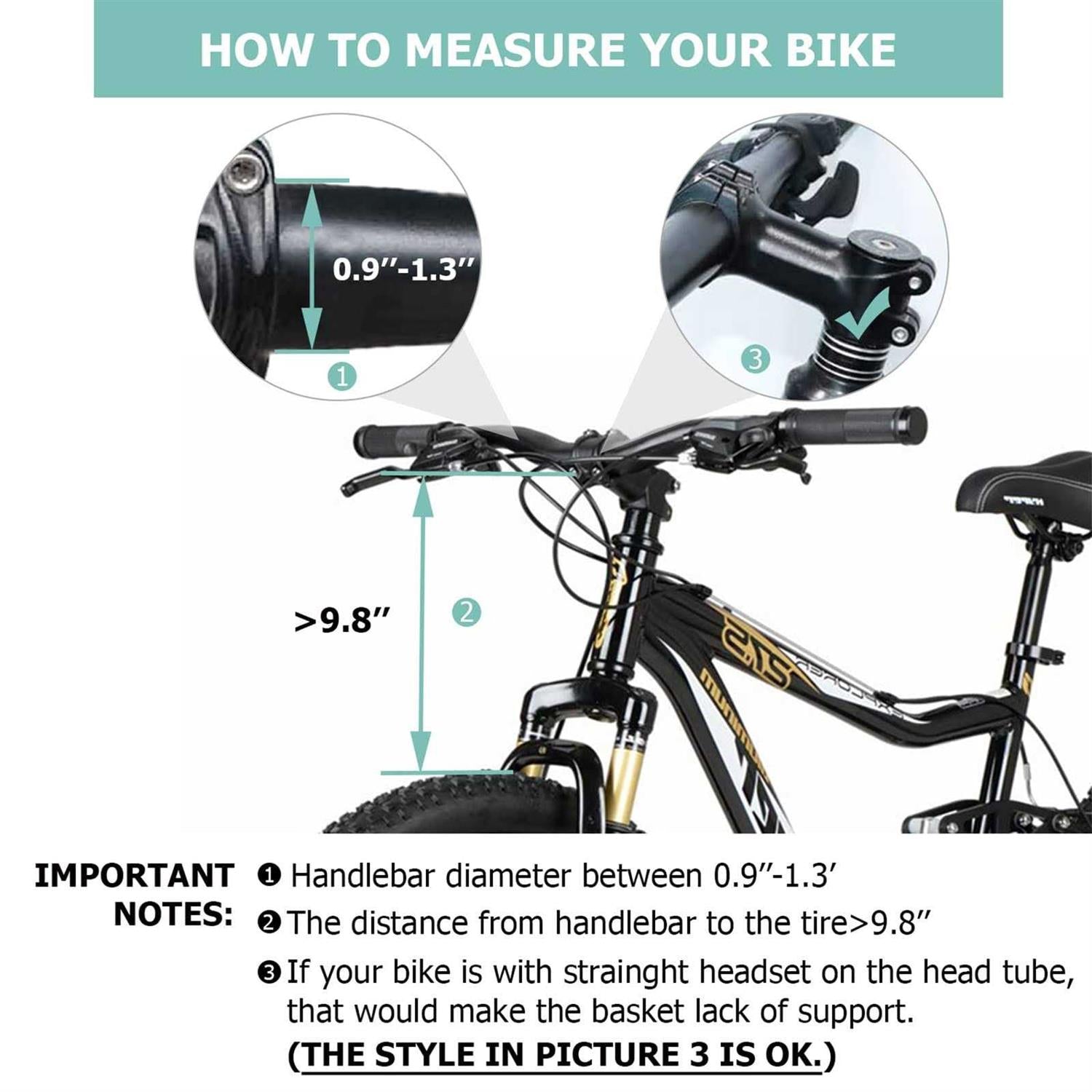 Folding Detachable Bicycle Basket J9964