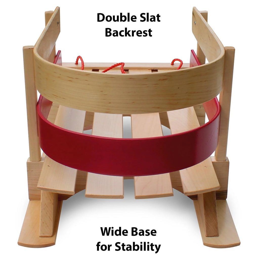 Wood Toddler Sled W4586