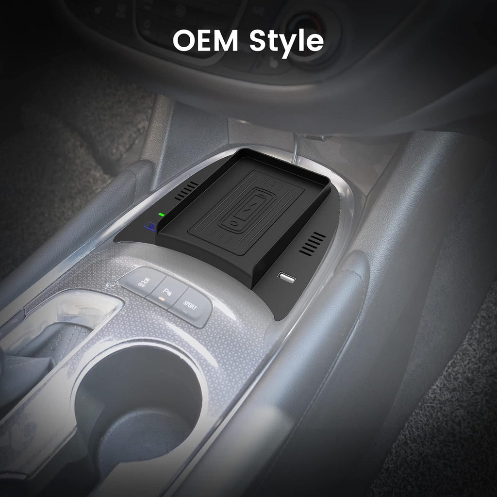 Wireless Charging Pad for Chevy Malibu 2016-2021 with USB Port, Pack of 2 C142937