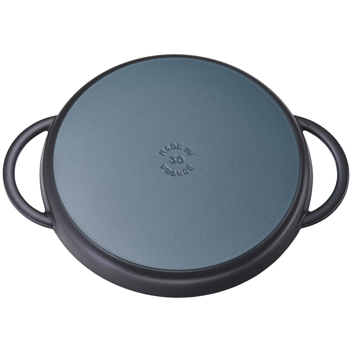 Matte Black Cast Iron Chicken Griddle & Press Set R622830