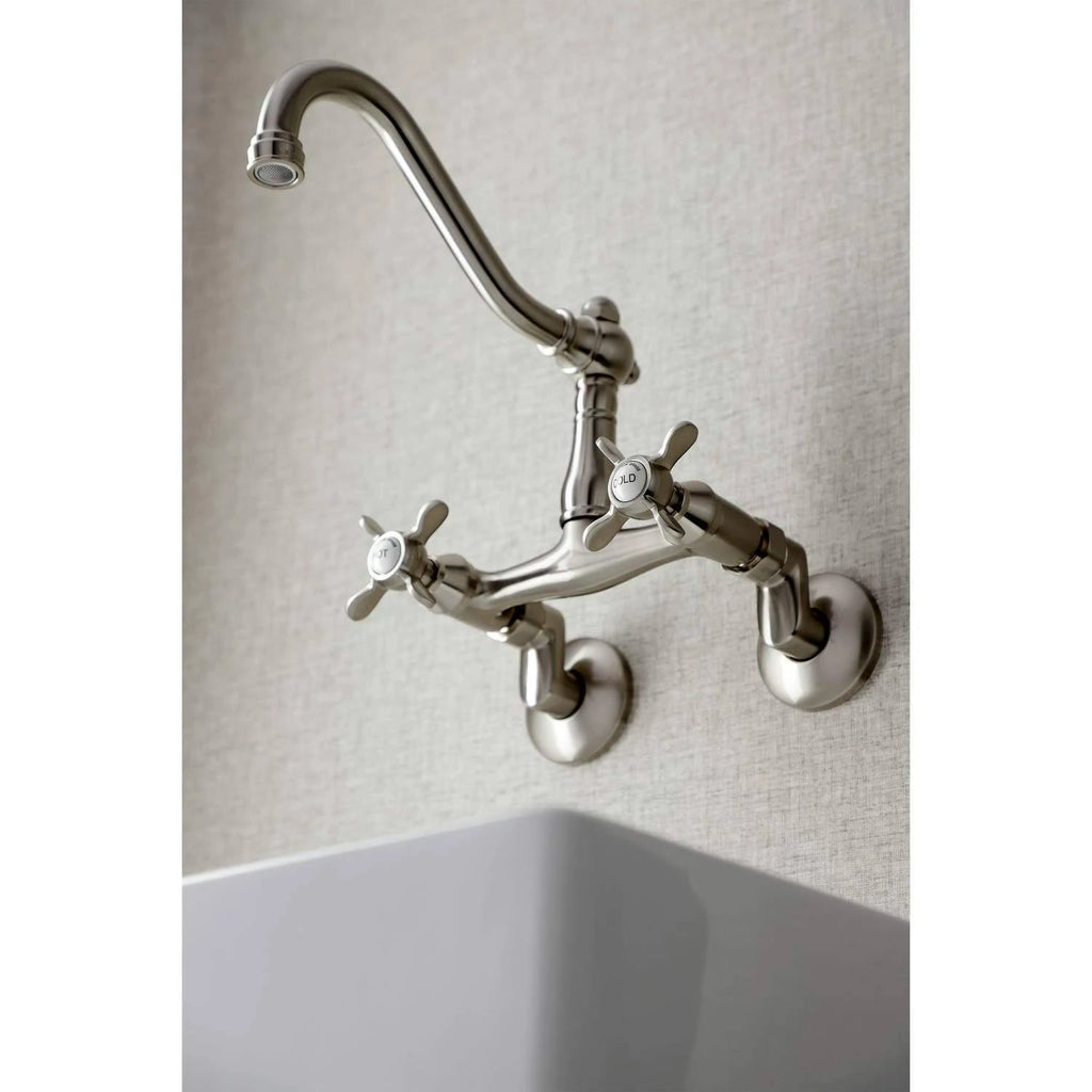 Oil Rubbed Bronze Wall Mount Kitchen Faucet C102