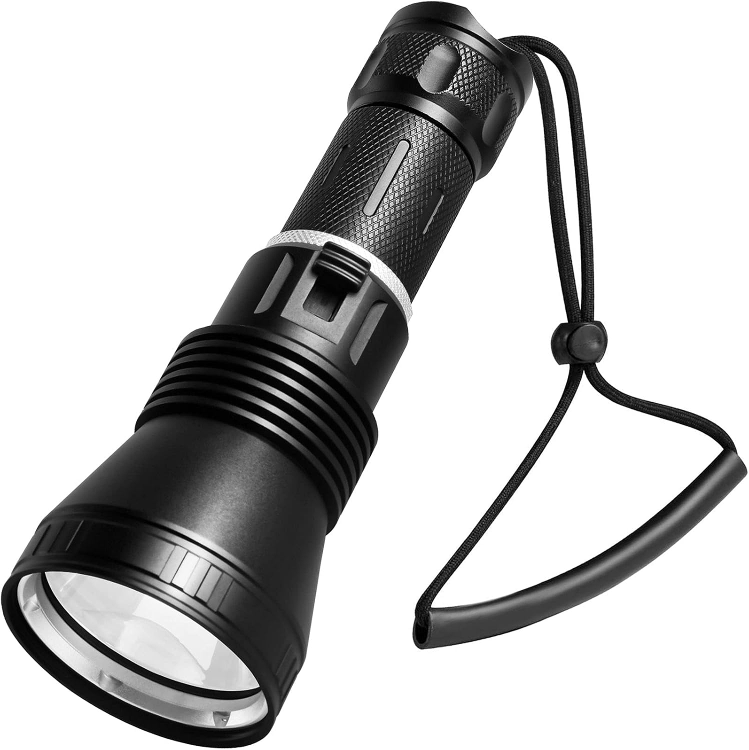 6000 Lumen Waterproof Rechargeable LED Diving Flashlight, Pack of 2 C6810