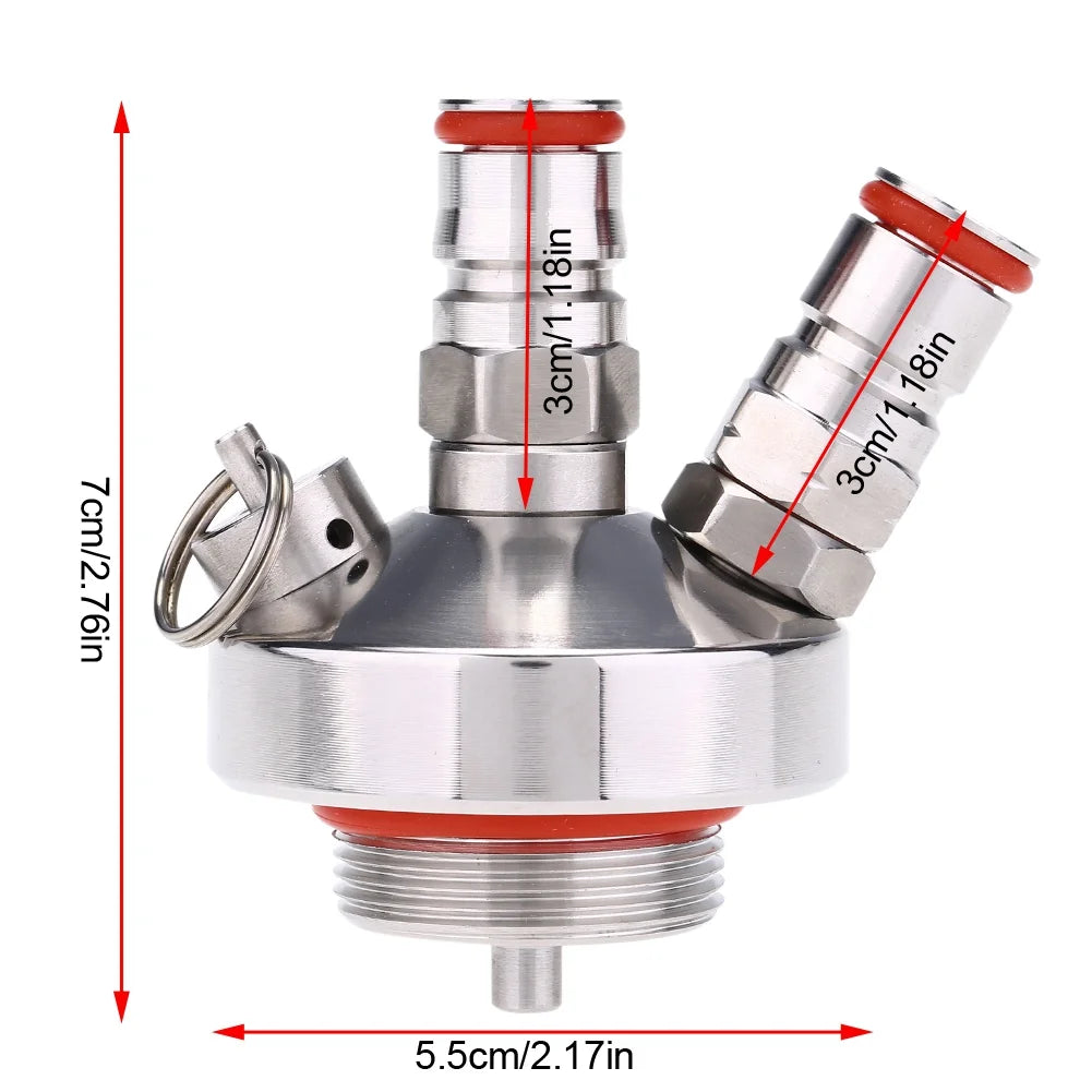 Dispensador de Cerveza de Acero Inoxidable para Barrilete N27523