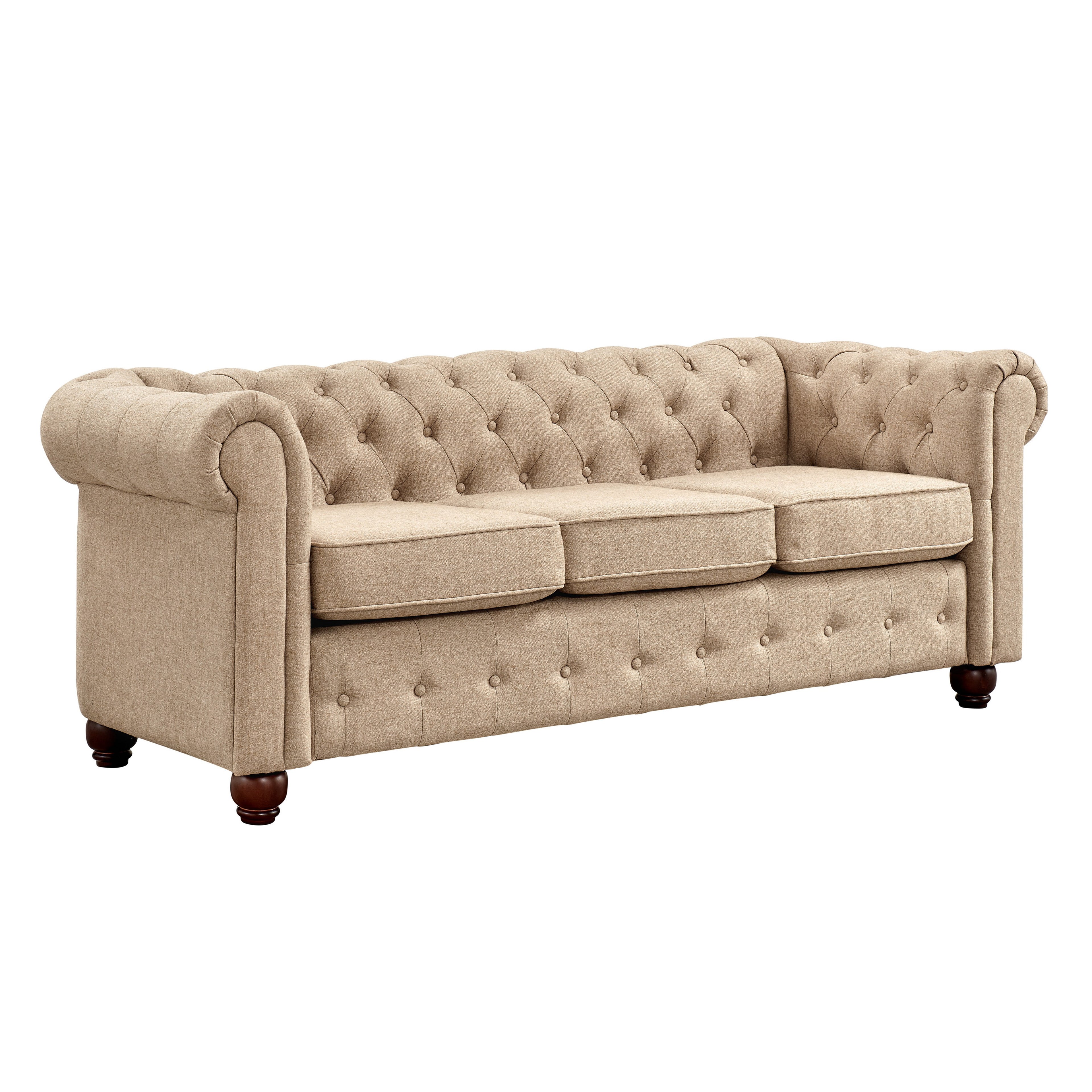 Cream 3pc. Living Room Set P58591