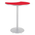 Crescent Pedestal Cafe Table with Round Base M272