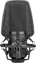 Large Diaphragm Multi-Pattern Studio Condenser Microphone with Shock Mount, Pop Filter, and XLR Cable Pack of 2 G319369