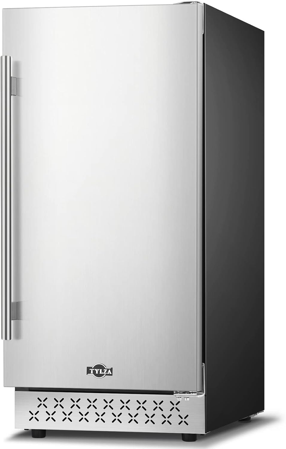 Stainless Steel Under Counter Beverage Refrigerator, 130 Cans, French Door Z1095