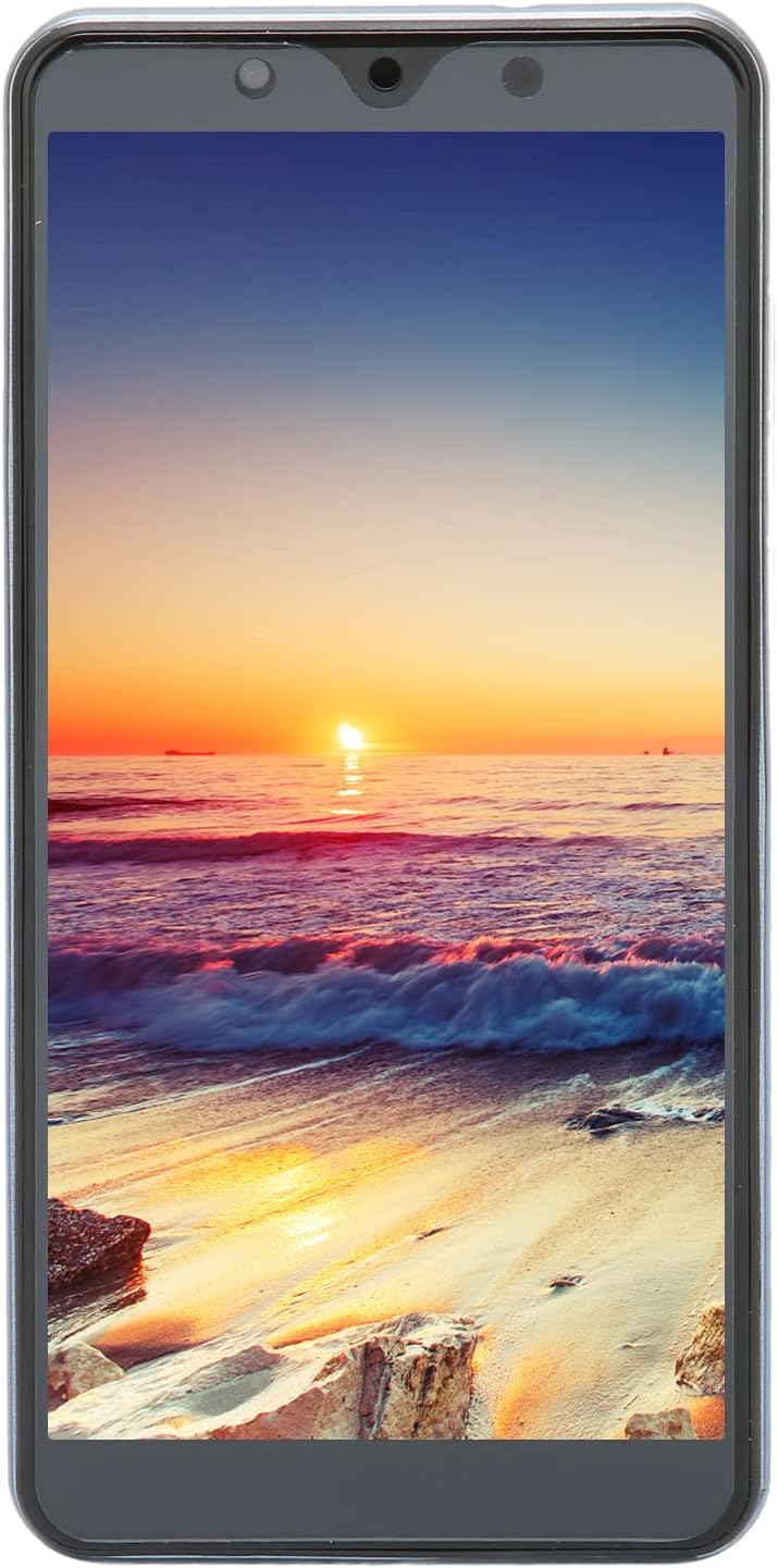 Grey 5.72" HD Curved Screen Dual SIM Smartphone, 512MB RAM + 4GB ROM, 1650mAh Battery, Pack of 2 X1788