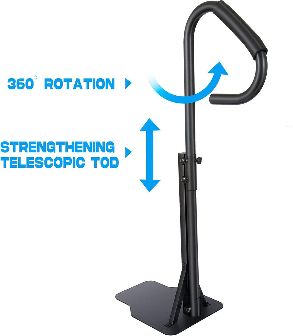 Spa Safety Handrail 57'' Hot Tub Handrail 600LBS Capacity Hot Rail, Spa Hand Railing with Slide-Under Base W6609
