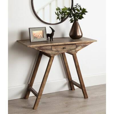 Small Wooden Console Table W64635