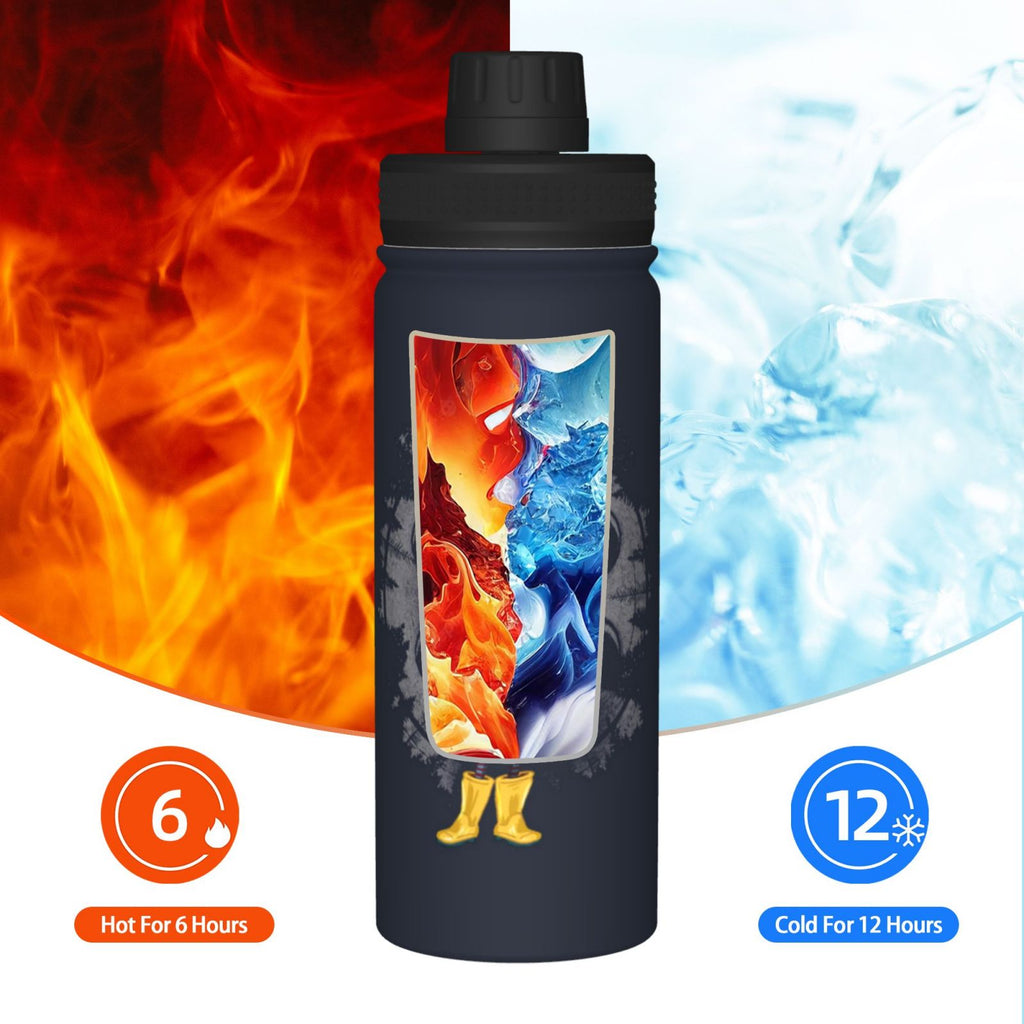 18OZ Insulated Stainless Steel Water Bottle F190718