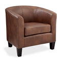 Light Tan Tub Chair X961