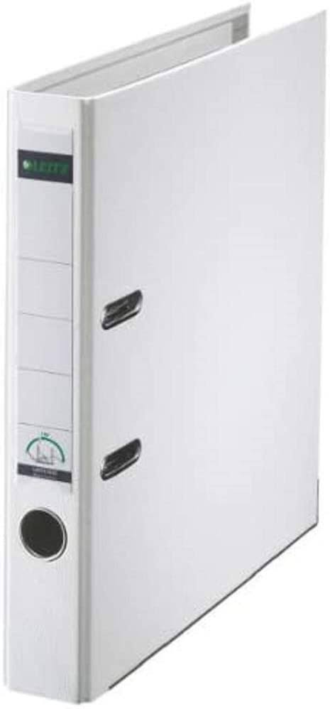 White Plastic Lever Arch File A4 C73012