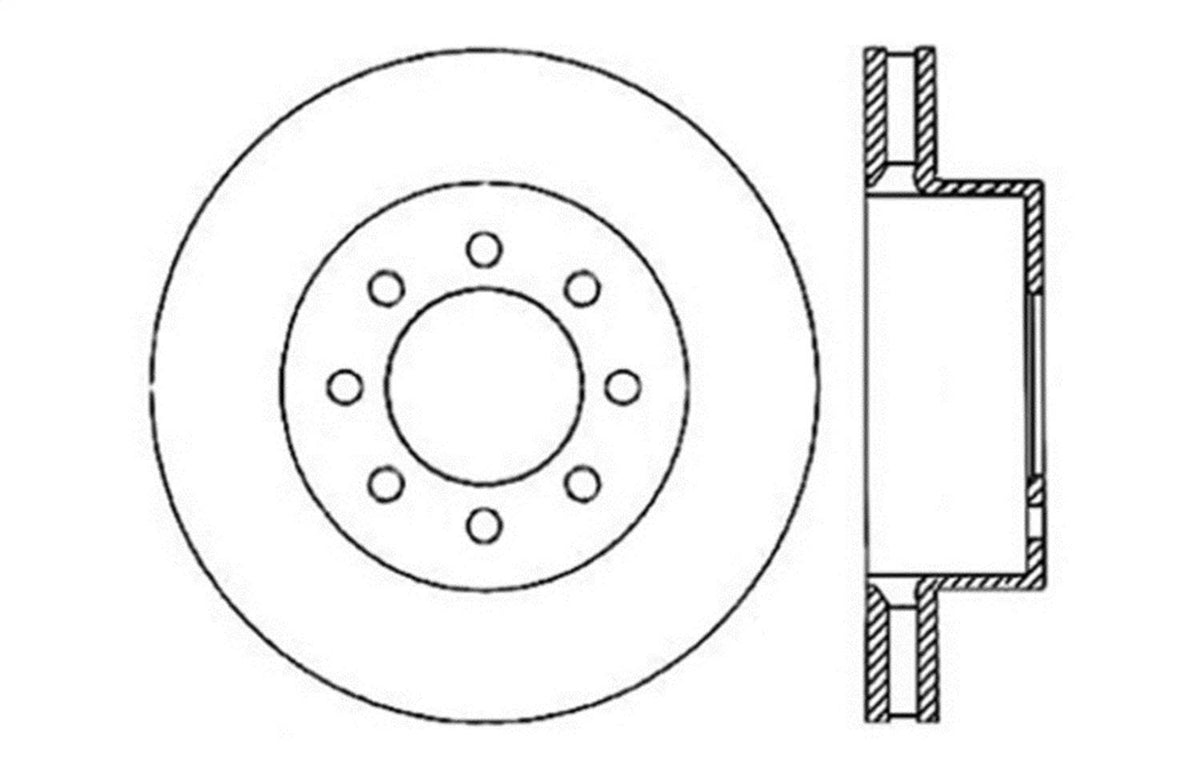 Slotted & Drilled Sport Brake Rotor M1948