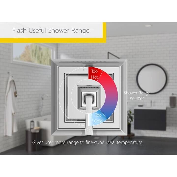 Polished Chrome Tub and Shower Trim Package S436498