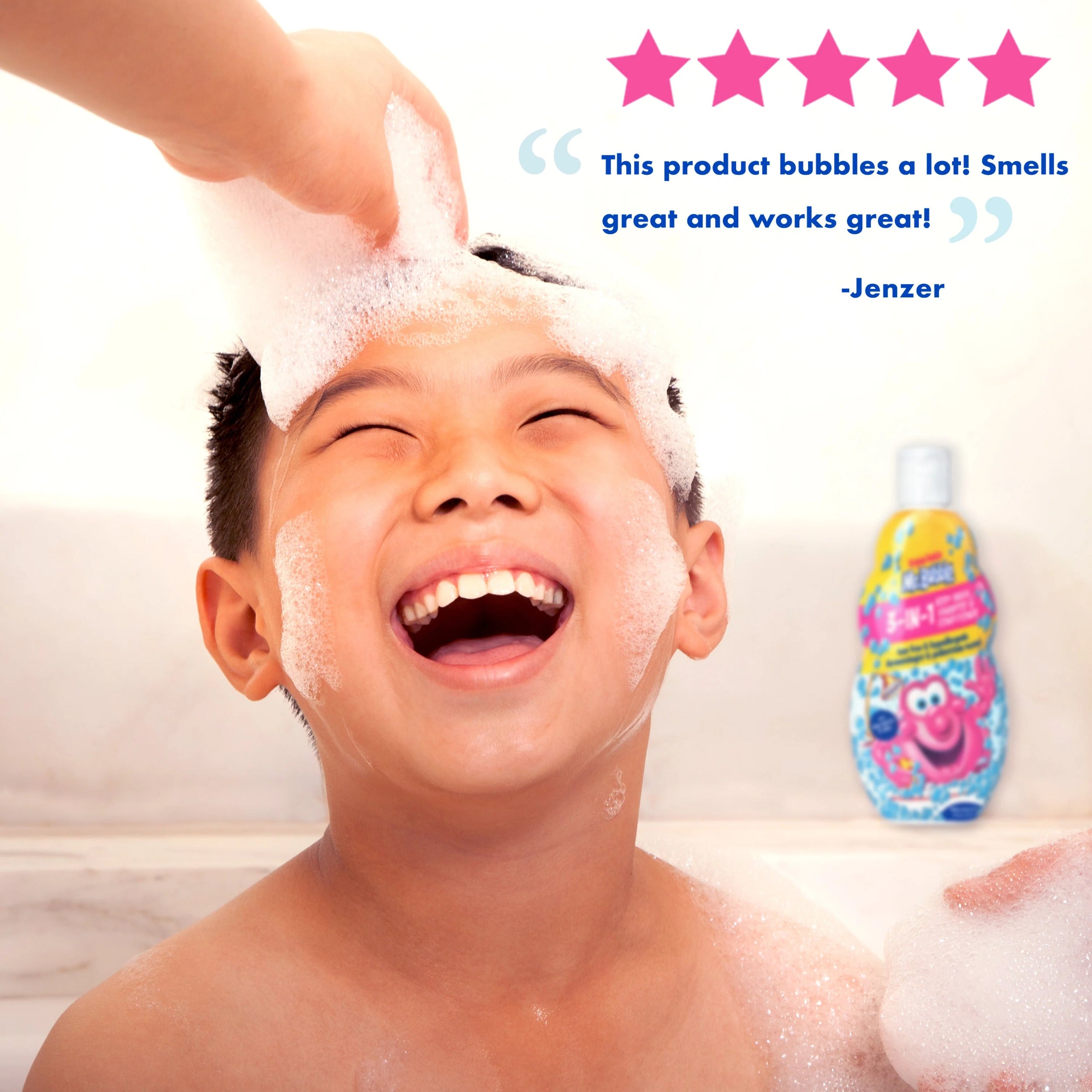 3-in-1 Body Wash, Shampoo & Conditioner, Bubblegum Scent, 16 fl. oz. Q748756