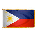 Philippines Flag with Side Pole Sleeve and Fringe A3264