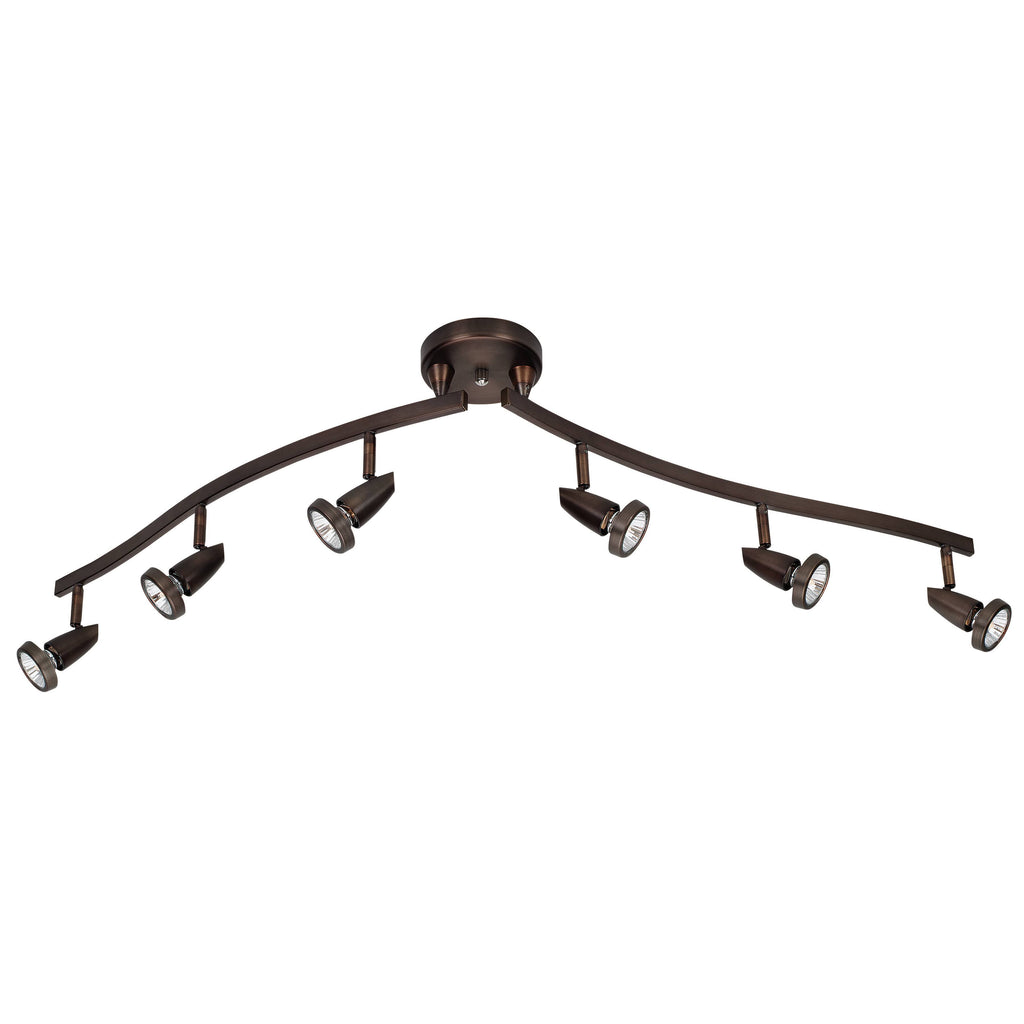 Bronze Semi Flush Mount Light P97475