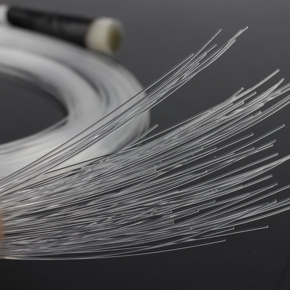 4921ft 0.04in PMMA Plastic Optical Fiber Light Cable E739