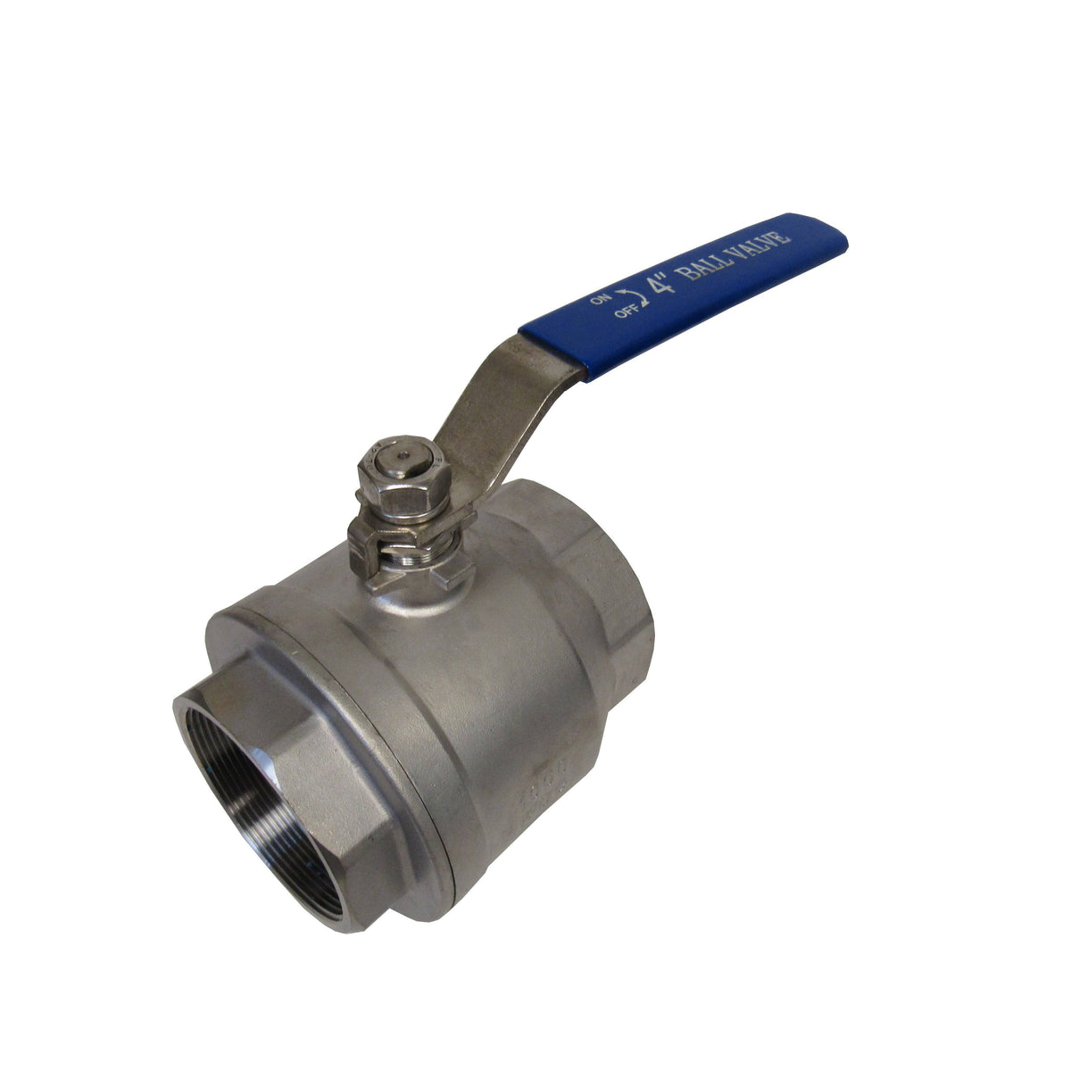 Full Port Ball Valve, 3x22 NPT, 2 Piece, 304 Stainless Steel D510694
