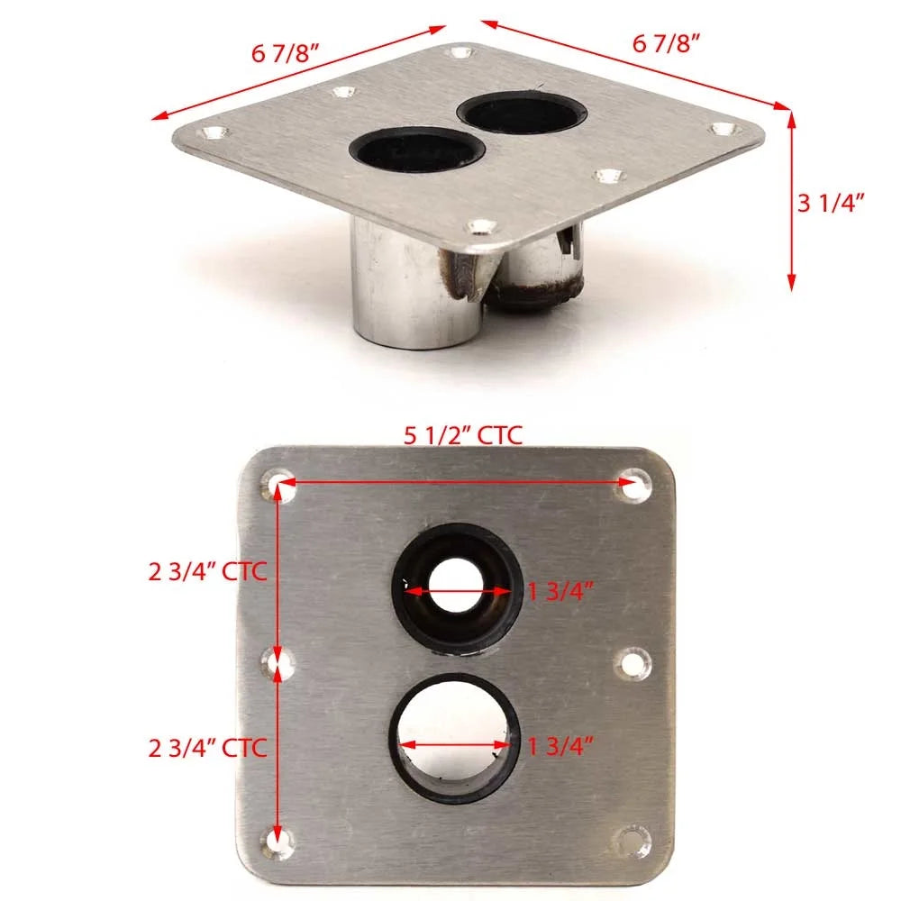 Ski Pylon Base Boat Tow R659105