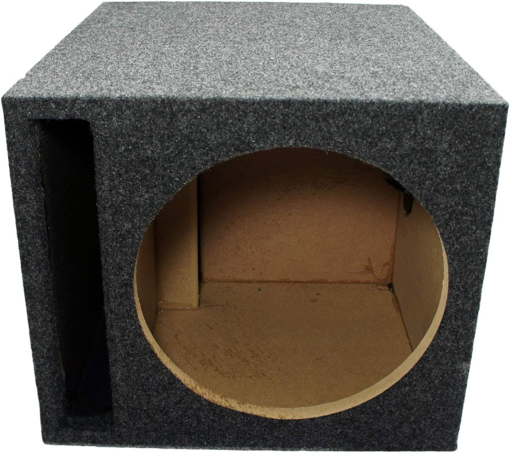 Single 12 Slotted S Port Loaded Sub Box Enclosure V143