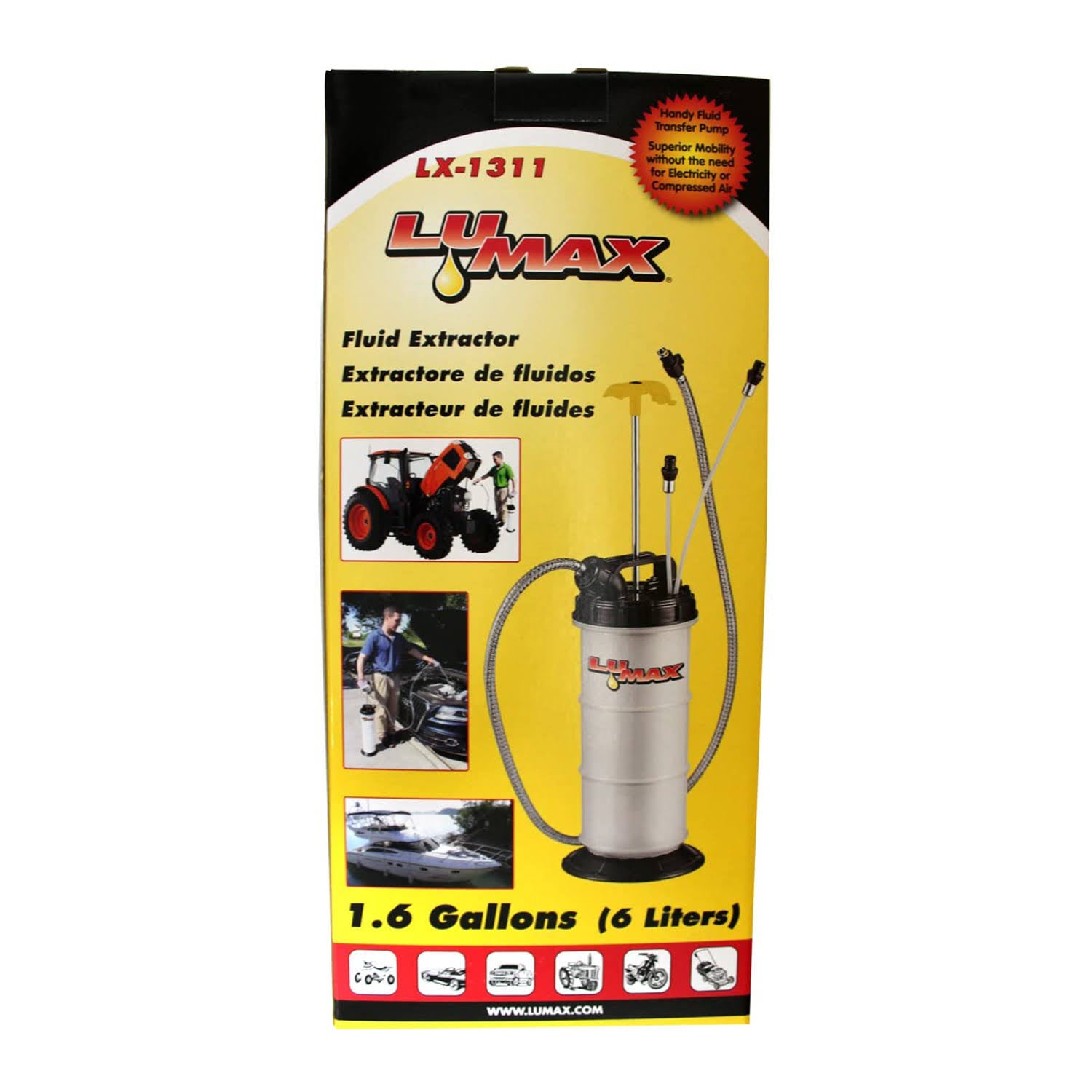 Manual Fluid Extractor (1.6G (6L) Capacity) H117441