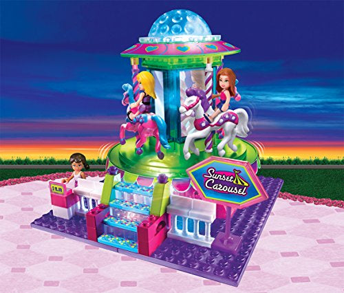 Lite Brix Carousel Playset V7588
