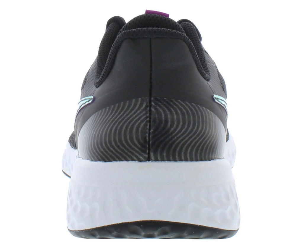 Black/White Girls Shoes Size 7 O5916