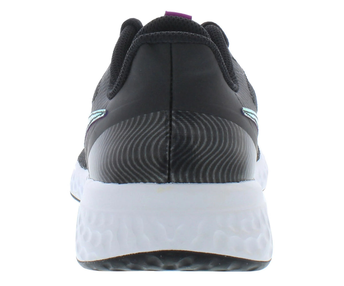 Black/White Girls Shoes Size 7 O5916