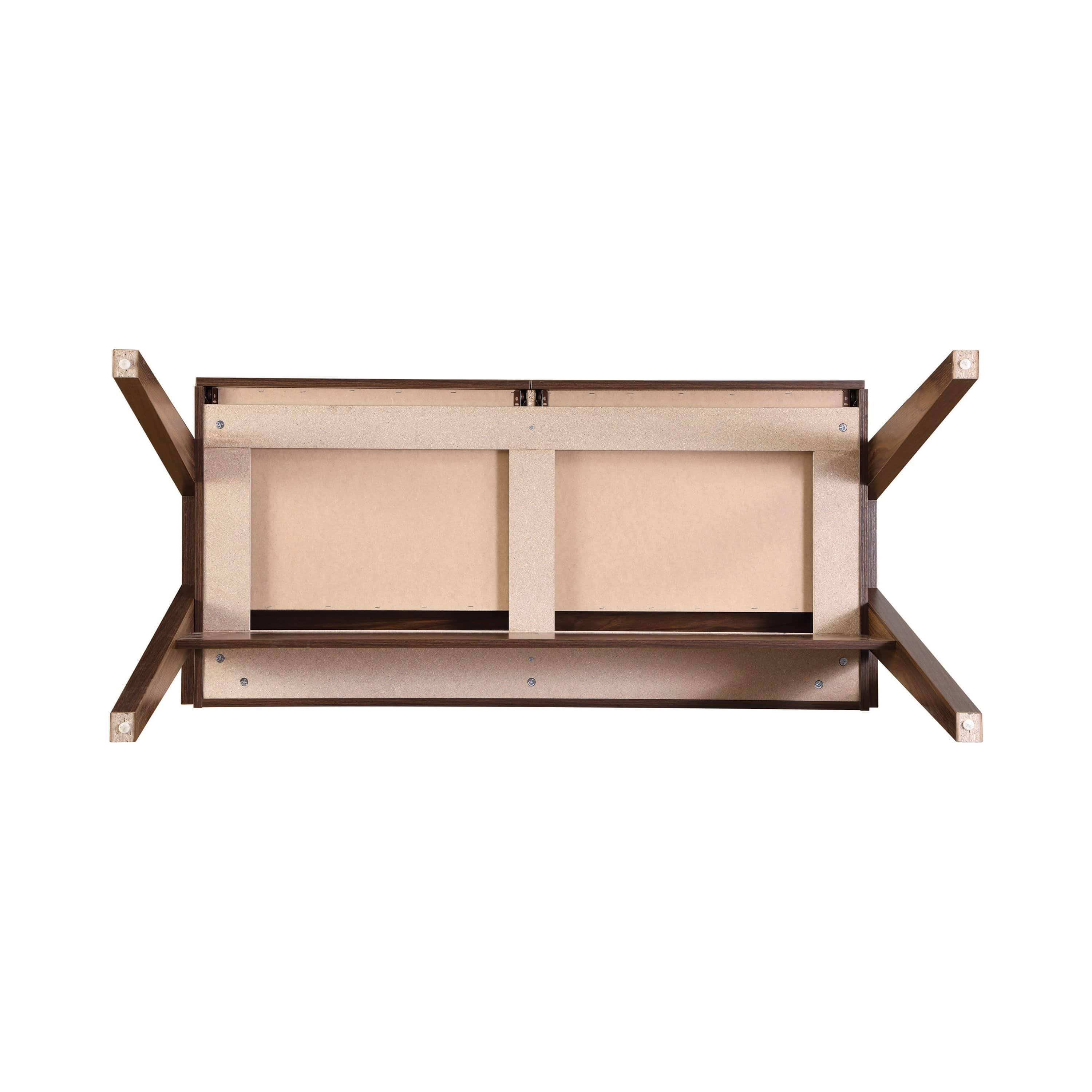 Walnut Writing Desk with Outlet Z850