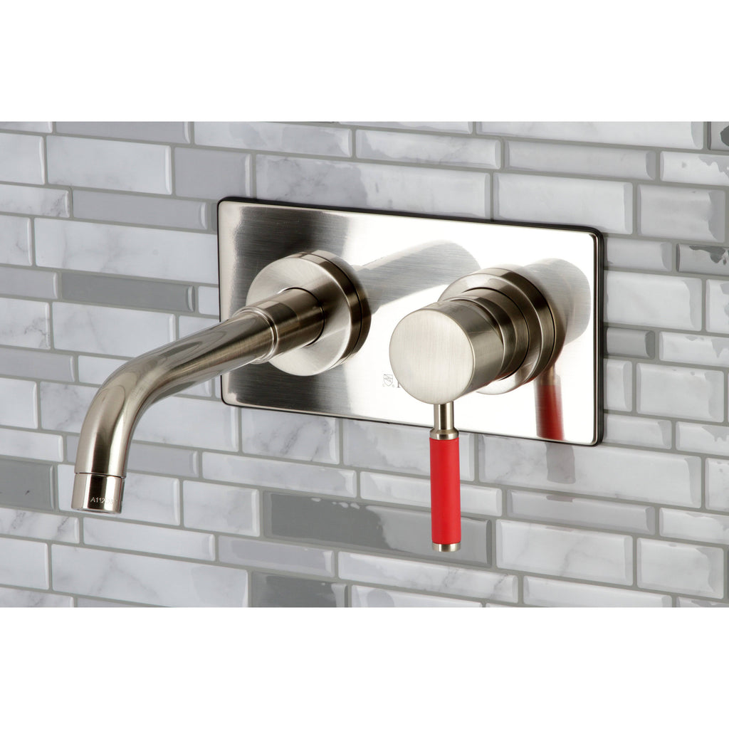 Polished Brass Wall Mount Bathroom Faucet Z7278