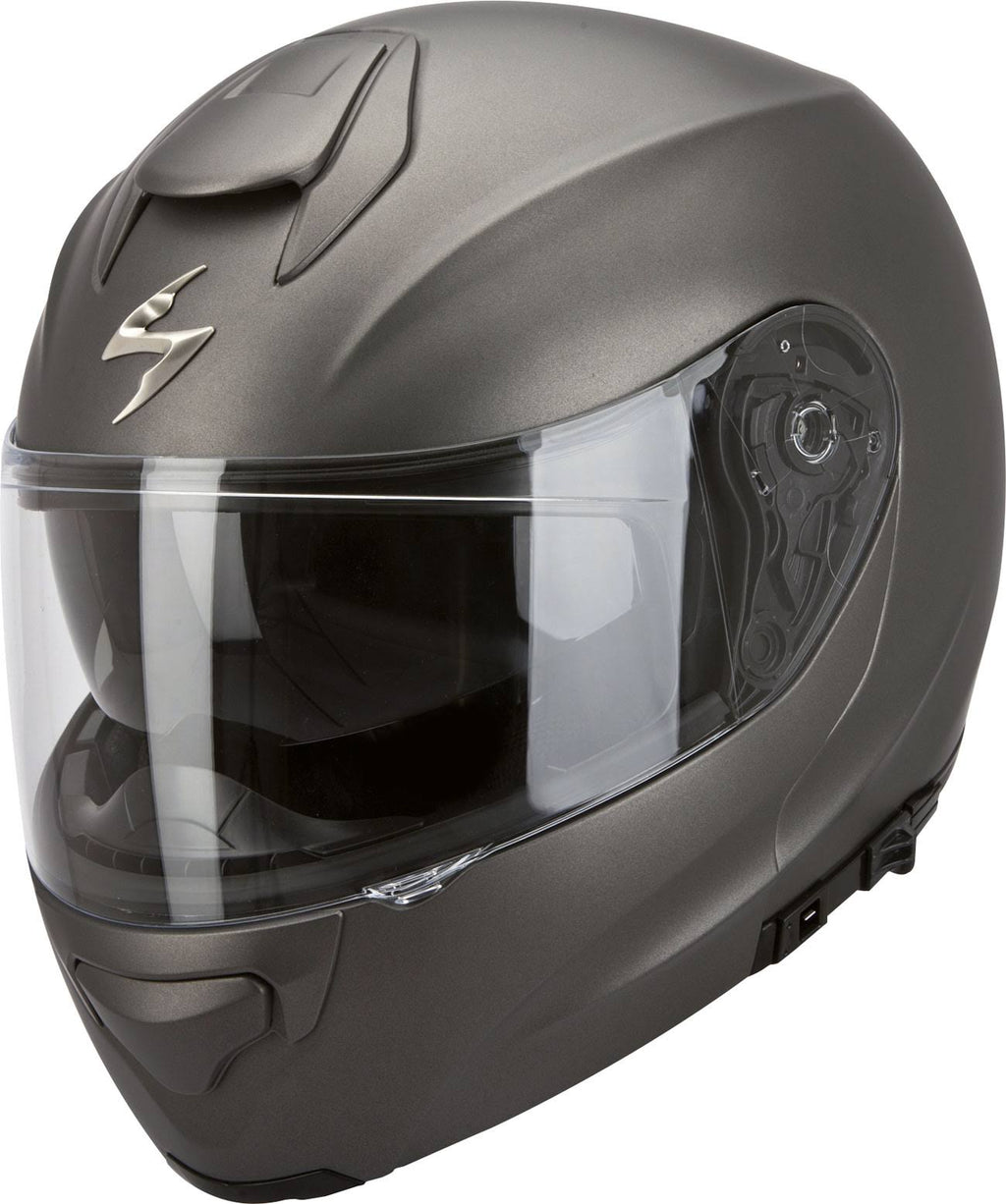Matt Anthracite Motorcycle Helmet S257