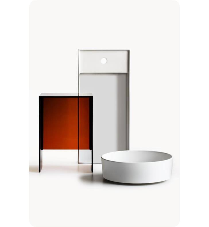 White Rectangular Wall Mount Bathroom Sink Q11999